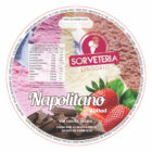 ETIQUETA 70MM DE DIAMETRO PERSONALIZADA/COUCHE ADES/SORVETERIA LINDÓRIO>NAPOLITANO 200G-32MTS