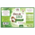 ETIQUETA 100X60/1 PERSONALIZADA BOPP PEROLADO VILA ALIMENTOS OLEO DE COCO 250ML-(1000)K