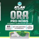 ETIQUETA 65X182 PERSON BOPP METALIZADO ATLAN NUTRITION ORA PRONOBIS 60CAP (500UNID)K