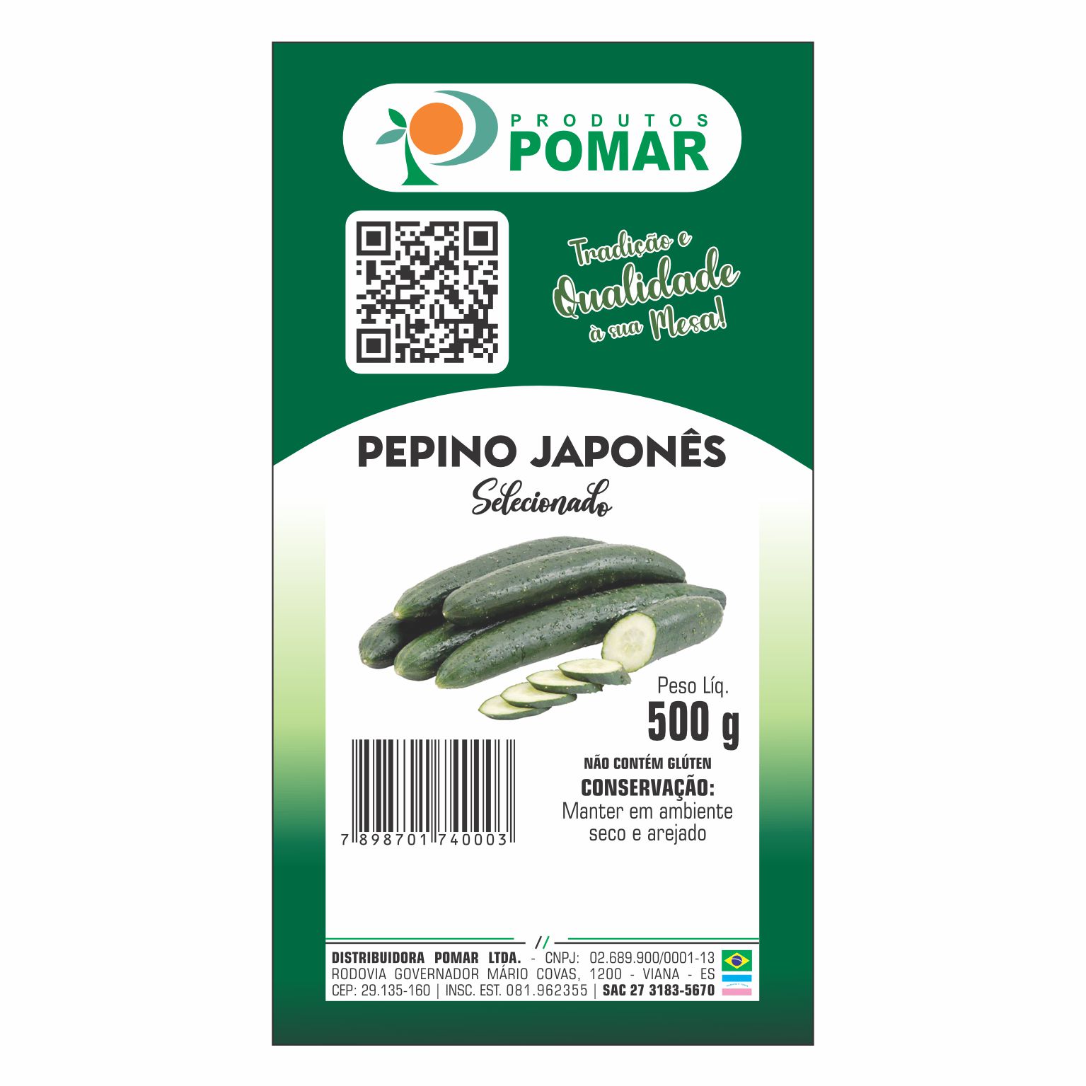 ETIQUETA 90X45/1 PERSON COUCHE ADESIVO POMAR PEPINO JAPONES 500G - 30MTS