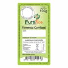 ETIQUETA 80X42/1 PERSONALIZADA COUCHE ADESIVA/FRUTIFICA PIMENTA CAMBUCI 100G-45MTS