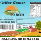 ETIQUETA 85X70/1 PERSON COUCHE ADES WALTER GOMES PROD DA ROÇA SAL ROSA DO HIMALAIA 1KG- 36,50MTS