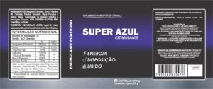ETIQUETA 60X150 PERSON BOPP METALIZADO SUPER AZUL 60CAPS (500UNI)K