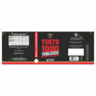 ETIQUETA 65X182 PERSON BOPP METALIZADO BV NUTRITION TESTO 1000 TRIBULUS (500UN)K