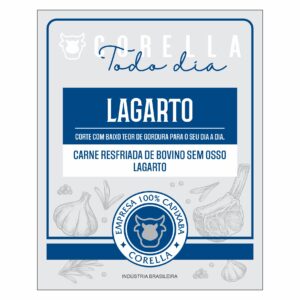 ETIQUETA 100X80 PERSON BOPP METALIZADO LAMINADO FOSCO TODO DIA LAGARTO CORELLA (1.000UNI)