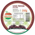 ETIQUETA 80MM DE DIAMETRO PERSONALIZADA/COUCHE ADES/DISTRIBUIDORA MARIANO/UVA PASSA ESCURA 250G-42MTS