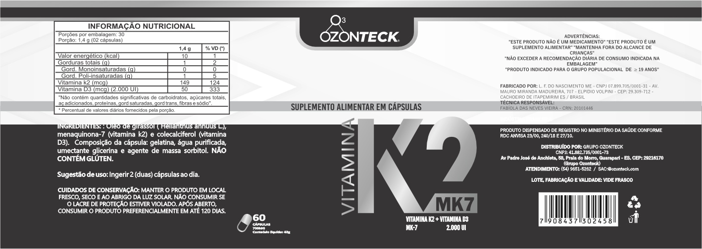 ETIQUETA 65X182 PERSON BOPP METALIZADO OZONTECK VITAMINA K2 60CAP (500UNID)K ETIQUETA 65X182 PERSON BOPP METALIZADO OZONTECK VITAMINA K2 60CAP (500UNID)K