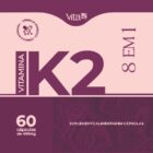 ETIQUETA 43X140 PERSON BOPP METALIZADO LAMINADO FOSCO VITA K2 VITAMINA K2 1.000UNI)K