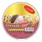 ETIQUETA 80MM DE DIAMETRO COUCHE ADESIVO IOGO + SORVETE NEUTRO 500ML - 32MTS