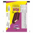 BOBINA BOPP METALIZADO COM LAMINADO PICOLE PETICOLE AÇAI COM LEITINHO