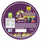 ETIQUETA 125MM BOPP PEROLADO AÇAI SABOR DA AMAZONIA TRADICIONAL 0% DE ADIÇÃO DE AÇUCAR 450g 1L-32MTS