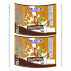 BOBINA BOPP LEITOSO PICOLE 6KG - SORVETES MILK BOM AMENDOIM