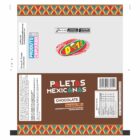 BOBINA BOPP TRANSPARENTE PICOLE 6KG DI PRIMEIRA PALETA CHOCOLATE