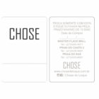 ETIQUETA 40X58/2 PERSONALIZADA/COUCHE ADESIVA/CHOSE DE LOQUE-32MTS