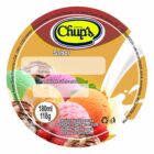 ETIQUETA 49MM DE DIAMETRO PERSONALIZADA/COUCHE ADESIVO/SORVETES CHUPS-32MTS