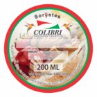 ETIQUETA 49MM DE DIAMETRO COUCHE ADESIVA SORVETES COLIBRI 200ML-28,5MTS