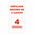 ETIQUETA 100X50/1 PERSON COUCHE ADESIVO EMPILHAR CAIXA 4 32MTS