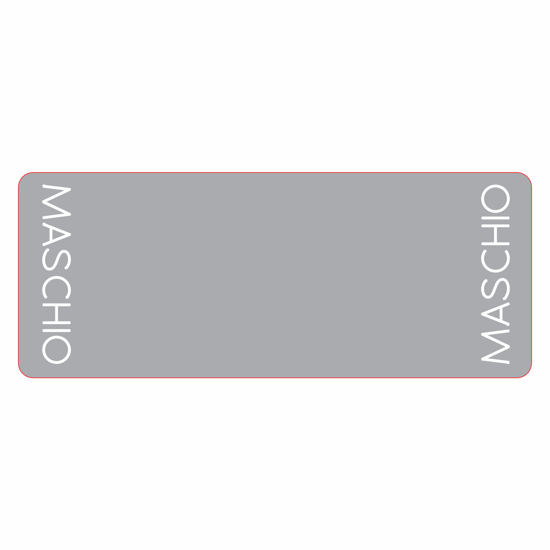 ETIQUETA 70X28/1 BOPP TRANSPARENTE PERSON MASCHIO - PRESENTE-32 MTS
