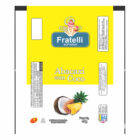 BOBINA BOPP LEITOSO PICOLE 6KG - FRATELLI ABACAXI COM COCO