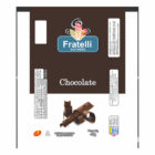 BOBINA BOPP LEITOSO PICOLE 6KG - FRATELLI CHOCOLATE