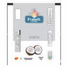 BOBINA BOPP LEITOSO PICOLE 6KG - FRATELLI COCO