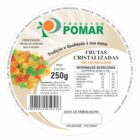 ETIQUETA 80MM DE DIAMETRO PERSONALIZADA/COUCHE ADES/POMAR>FRUTAS CRISTALIZADAS 250G- (K)