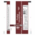 BOBINA BOPP TRANSPARENTE COM LAMINADO PICOLE 6KG FRAPPE FRUTAS VERMELHAS