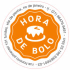 ETIQUETA 49MM DE DIAMETRO COUCHE ADESIVO BISCOITOS HORA DE BOLO - 32 METROS