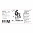 ETIQUETA 60X130/1 BOPP PEROLADO LARANJA NATURAL LARANJA COM MORANGO PRETO E BRANCO-133MTS