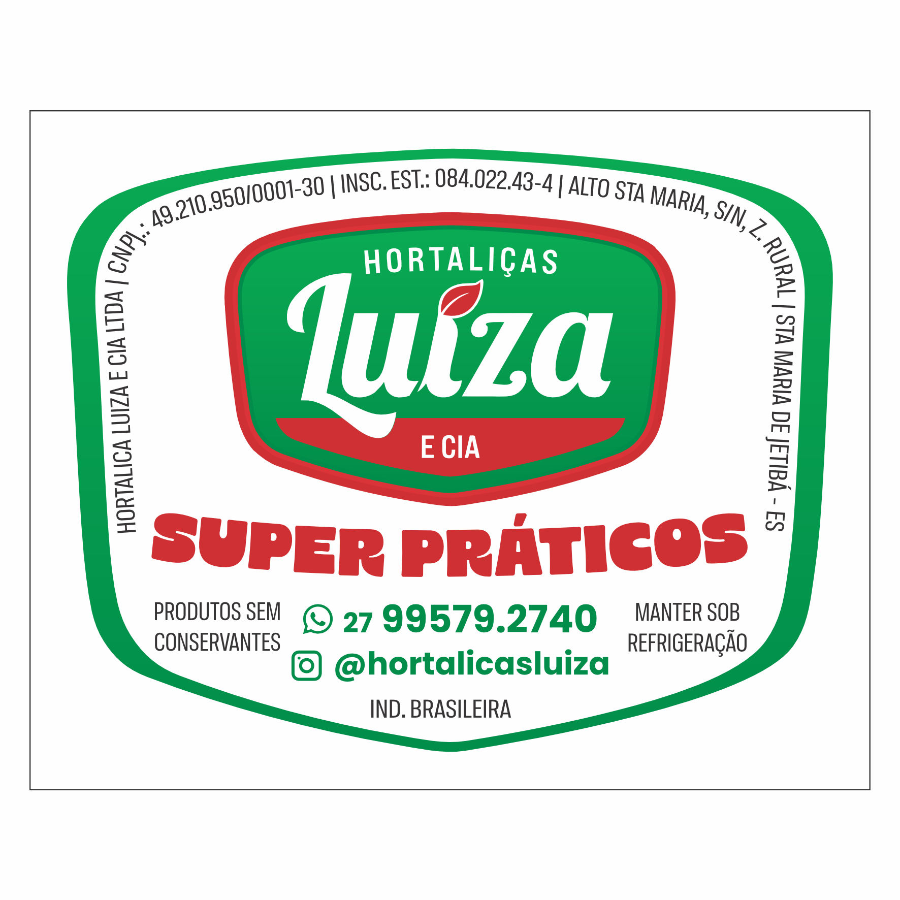 ETIQUETA 50X40/2 PERSON COUCHE ADESIVO HORTALICAS LUIZA E CIA SUPER PRATICOS-32MTS