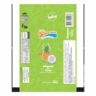 BOBINA BOPP LEITOSO PICOLE 6KG SABOROSO ABACAXI COM COCO
